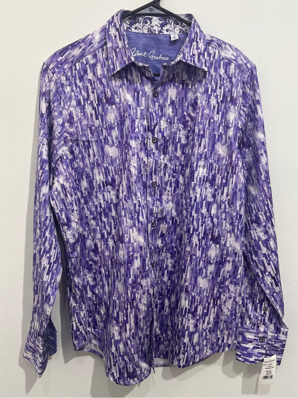 NWT Robert Graham Dress Shirt Size M